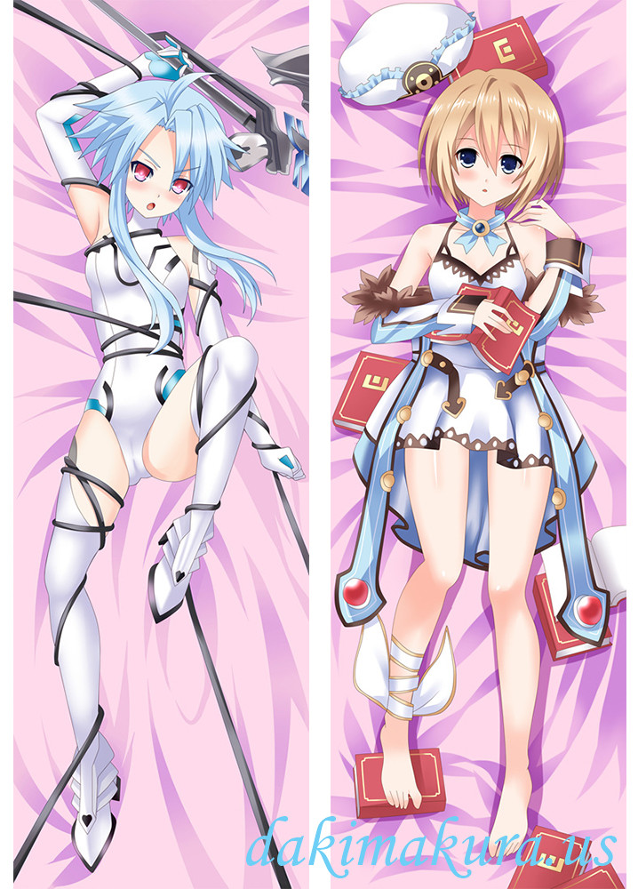 White Heart and Blanc - Hyperdimension Neptunia Japanese Love Body PillowCases